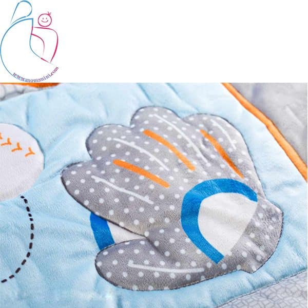 سرویس خواب چهار تکه roseborn طرح STAR GAME-BLUE