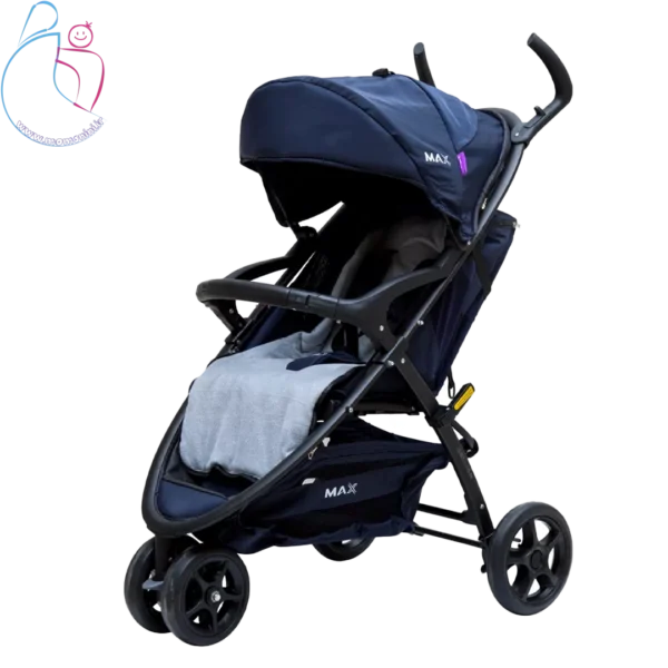 کالسکه مکس دلیجان | کالسکه مسافرتی سبک با کاور زمستانی و سایه‌بان تنظیم‌شونده