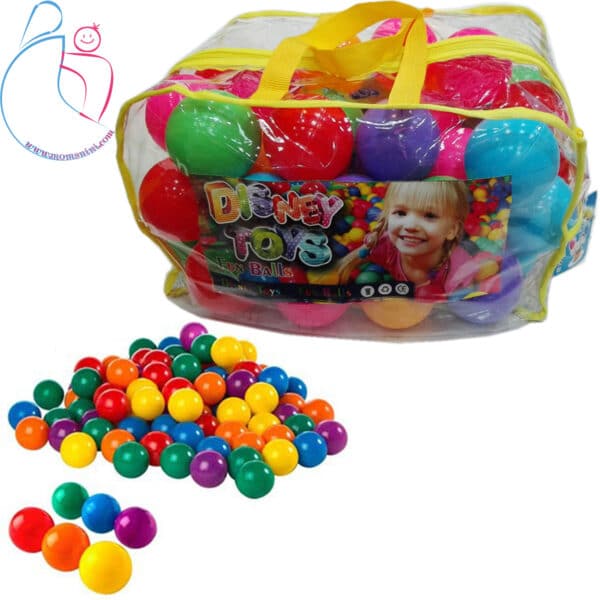 توپ 50 عددی رنگارنگ