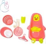 سرویس پلاستیکی 7 تکه وان حمام آریا بی بی