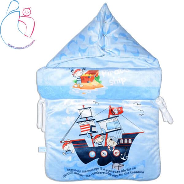 قنداق فرنگی زیپ دار طرح PIRATE SHIP