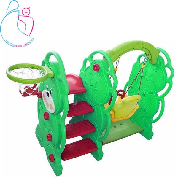 تاب و سرسره کودک طرح خرس