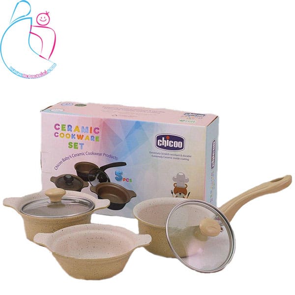 سرویس قابلمه 5 تکه چدن گرانیتی چیکو مدل 270