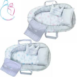 سرویس 5 تکه تشک لبه دار رزبرن طرح endless love-boy