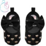 پاپوش کودک طرح چرم قلب دار cocalo