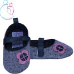 پاپوش کودک طرح پارچه خالدار cocalo