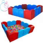 استخر توپ و حفاظ کودک 6 دیواره