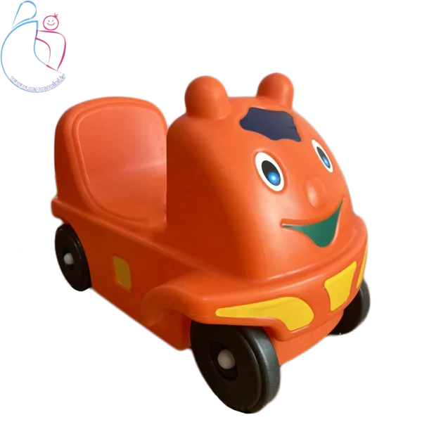 سرسره ماشینی ترن هوایی کودک | سطح شیبدار با ماشین چهارچرخ مقاوم