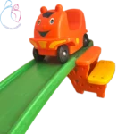 سرسره ماشینی ترن هوایی کودک | سطح شیبدار با ماشین چهارچرخ مقاوم