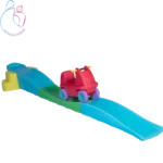 سرسره ماشینی ترن هوایی کودک | سطح شیبدار با ماشین چهارچرخ مقاوم