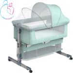 تخت و گهواره نوزاد هانا مدل aqua