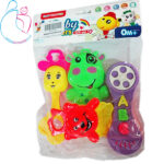 جغجغه 4 عددی پرهام تویز مدل Baby Teethers