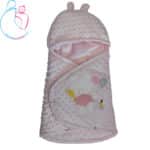 قنداق فرنگی baby nice مدل مخمل حبابدار