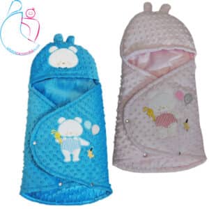 قنداق فرنگی baby nice مدل مخمل حبابدار