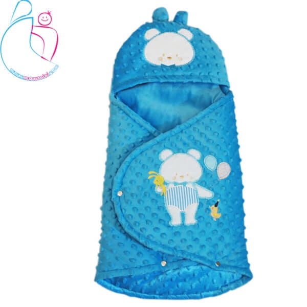 قنداق فرنگی baby nice مدل مخمل حبابدار