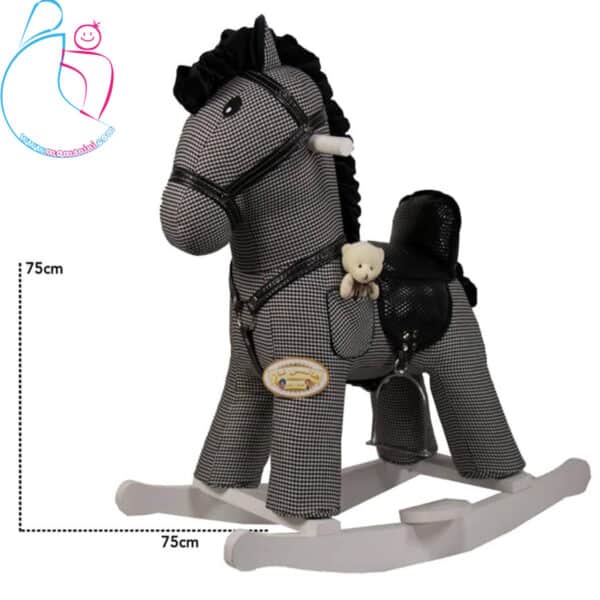 راکر چوبی هانی ناز مدل اسب پیکسلی