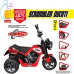 موتور شارژی کنترلی دوکاتی 1800 سپید تویز