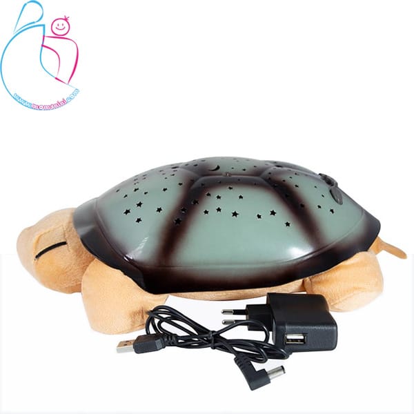 چراغ خواب کودک مدل لاک پشت شلمن