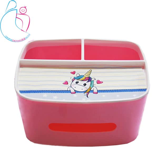 ست ساعت و روشنایی مامز کیوتی مدل اسب تک شاخ