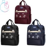 کوله پشتی لوازم کودک چیکو مدل گربه