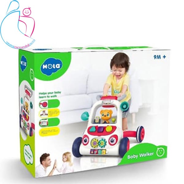 واکر چندکاره موزیکال هولا تویز مدل ۸۹۹۷