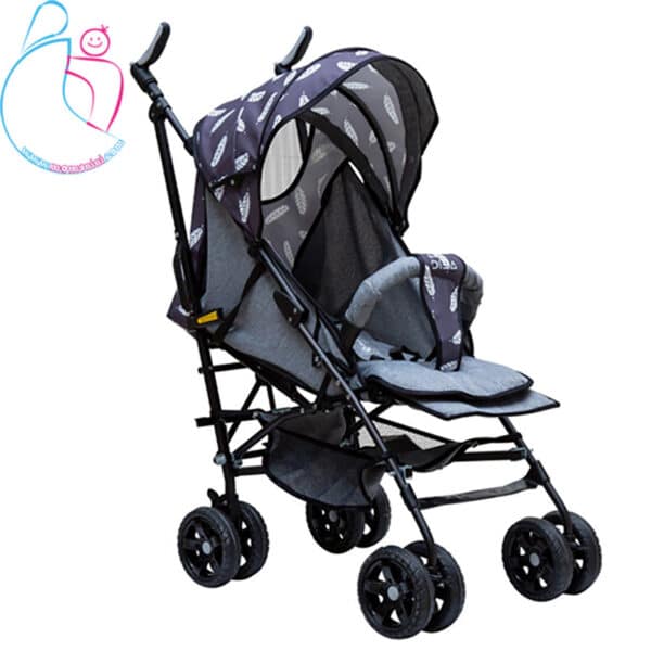 کالسکه عصایی دلیجان مدل دیبا پلاس | سبک، تاشو و قابل حمل