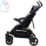 کالسکه ریو دلیجان | سبک، ایمن، تاشو با بدنه آلومینیومی و کمربند ۵ نقطه‌ای