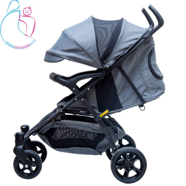 کالسکه ریو دلیجان | سبک، ایمن، تاشو با بدنه آلومینیومی و کمربند ۵ نقطه‌ای