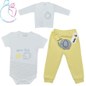 لباس سه تیکه بی بی وان طرح فیل