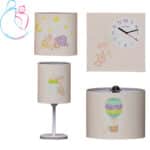 ست لوستر و ساعت مامز کیوتی مدل زرافه بالنی