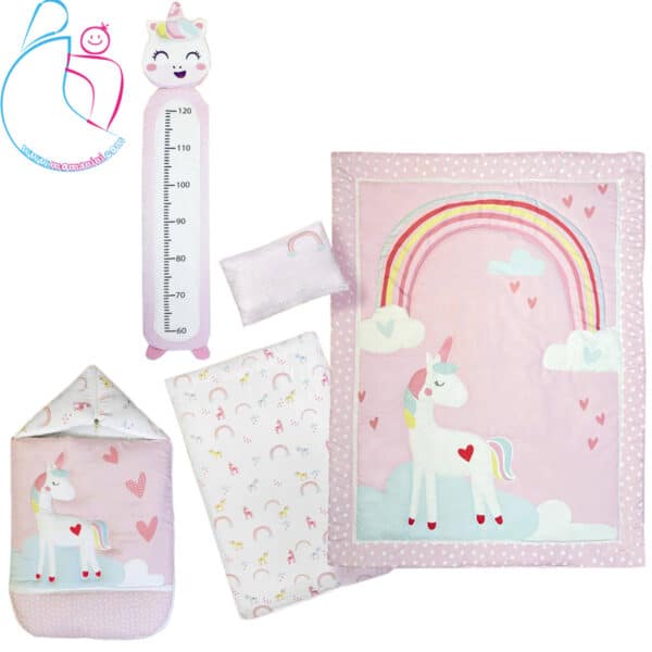 سرویس خواب و قنداق فرنگی مدل یونیکورن