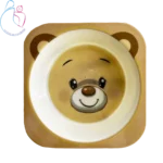 ست 5 تیکه ظرف غذا بامبو chicoo baby مدل خرس تدی