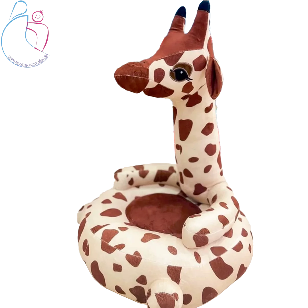 مبل عروسکی کودک مدل زرافه | مبل کودک با طراحی فانتزی برای اتاق کودک