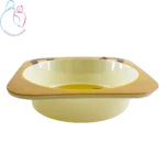 ست 5 تیکه ظرف غذا بامبو chicoo baby مدل خرس تدی