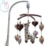 آویز تخت کودک آرامیس طرح زرافه