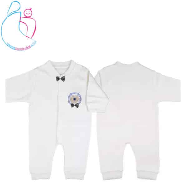 ست لباس نوزادی بیمارستانی 7 تکه بیبی لایف مدل چشم نظر