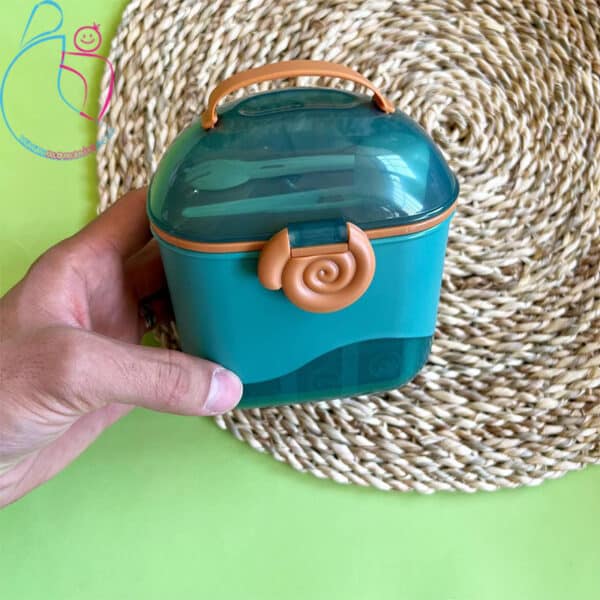 انبار غذا و شیر خشک پیمانه دار طرح گل 550 میل Jiayi