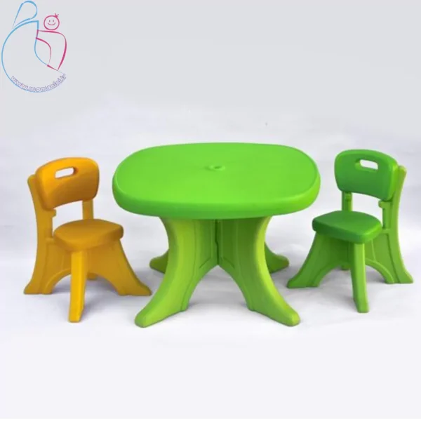 میز ۴ نفره کودک وانیا | طراحی شیک و رنگ‌بندی متنوع