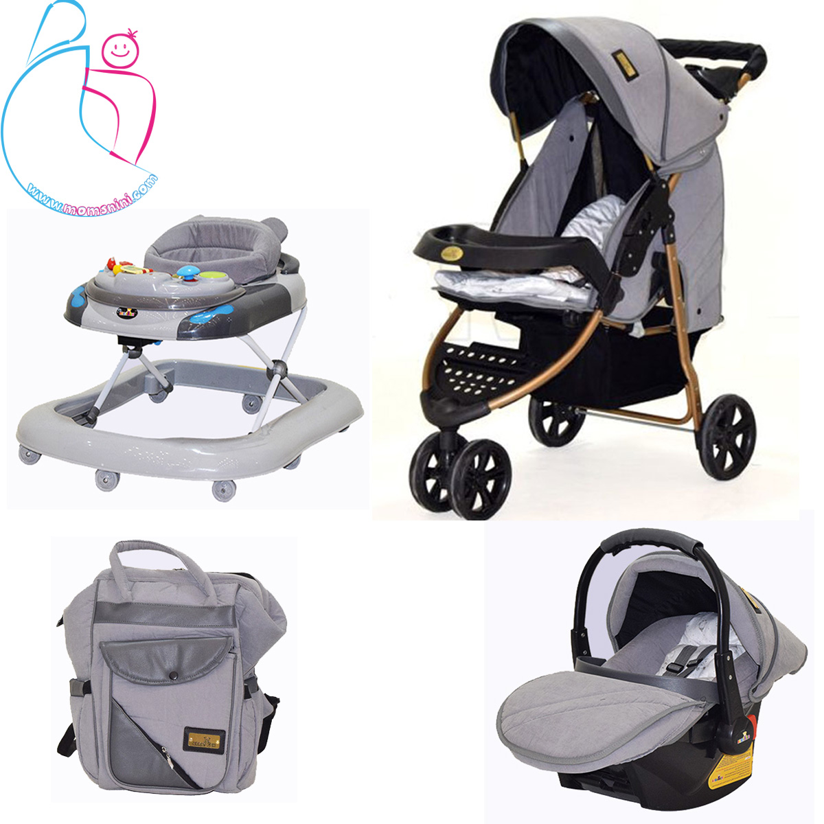 سرویس کالسکه و روروئک ارابه مدل 319 طلایی