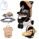 سرویس کالسکه و روروئک ارابه مدل 319 طلایی