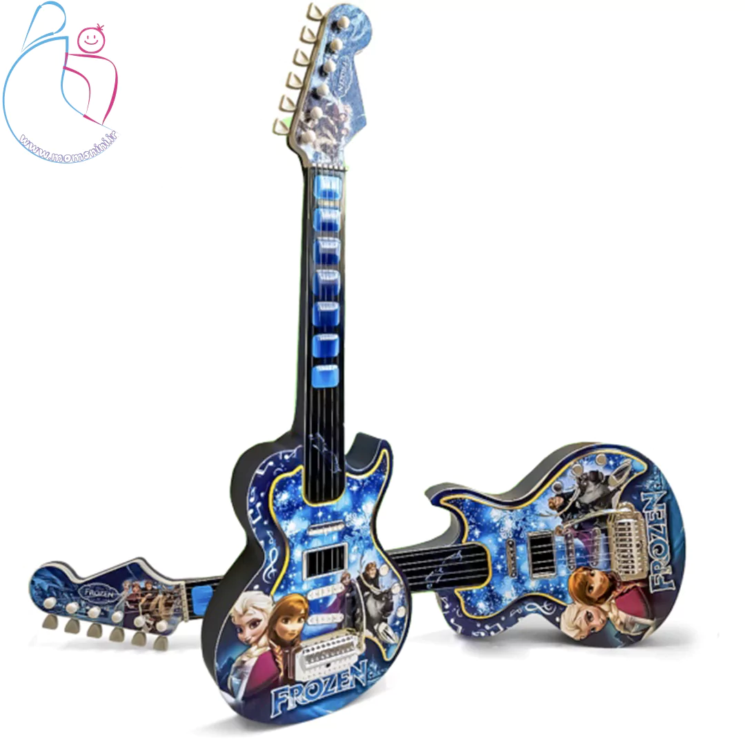 تصویر گیتار الکتریک اسباب بازی پارس تویز طرح فروزن | اسباب بازی موزیکال