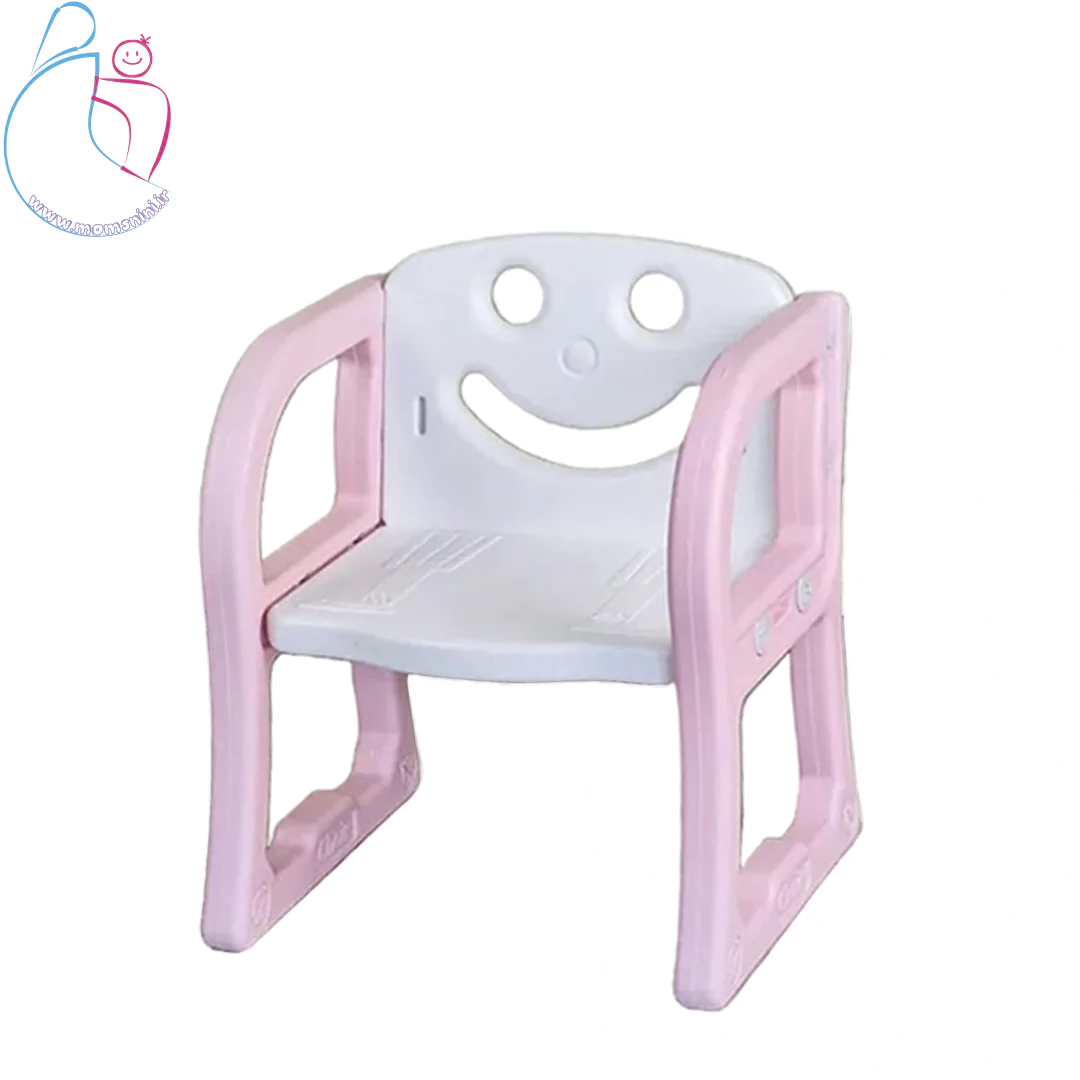 صندلی فانتزی کودک با رنگ صورتی، طراحی ارگونومیک و مناسب برای نشیمن در اتاق کودک