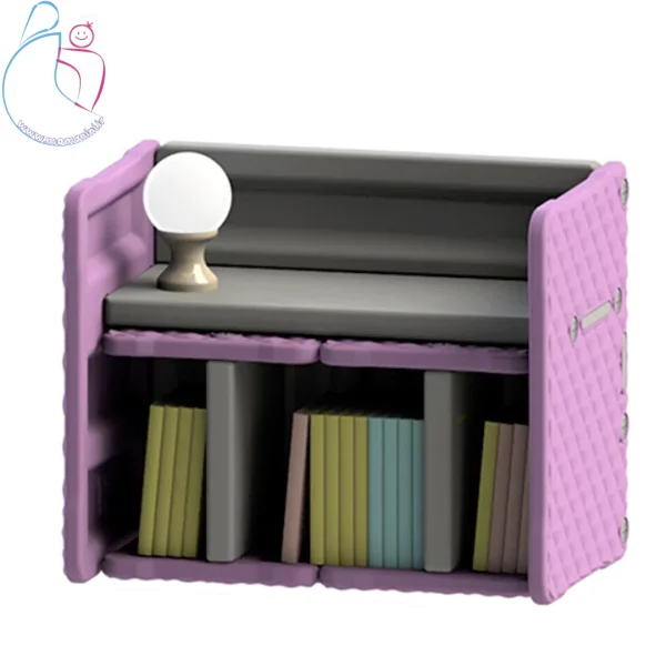 میز و صندلی کودک بوکلت | چندکاره، کم‌جا و قابل تبدیل به نیمکت و قفسه