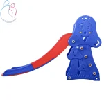 سرسره کودک مدل لبخند | سرسره پلاستیکی چهار پله ایمن و رنگی