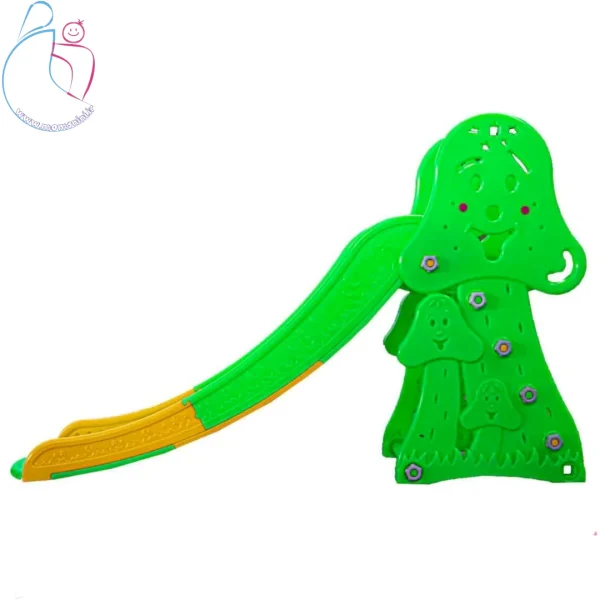 سرسره کودک مدل لبخند | سرسره پلاستیکی چهار پله ایمن و رنگی