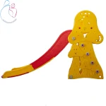 سرسره کودک مدل لبخند | سرسره پلاستیکی چهار پله ایمن و رنگی