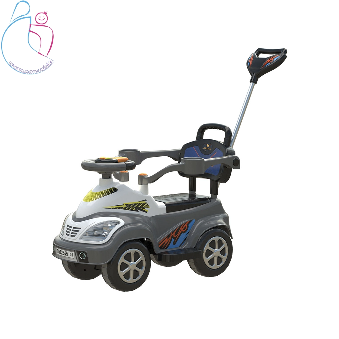 ماشین سواری کودک دلیجان مدل بیتل |با فرمان موزیکال و دسته هدایت والدین