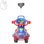 ماشین سواری کودک دلیجان مدل بیتل |با فرمان موزیکال و دسته هدایت والدین