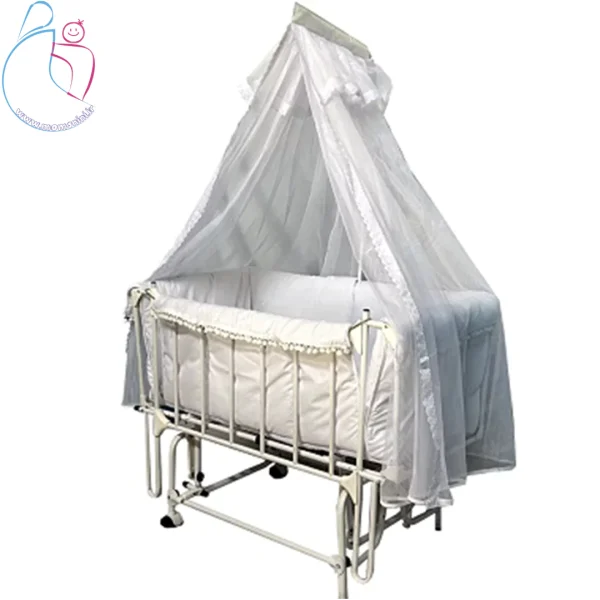 تخت و گهواره نوزاد پرشیا|کنار تخت مادر، بدنه فلزی مستحکم، مدل‌های ساده و برقی