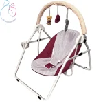 صندلی گهواره‌ای کودک رویا|تاب بلبرینگی روان و مقاوم
